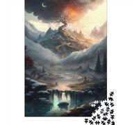 1000 Piece Heaven Tree Of Life 1 Jigsaw Puzzles for Adults Puzzle Adult Jigsaw Puzzle Home Decoration Puzzle Toys 1000pcs (75x50cm)