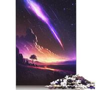 1000 Piece Highway to Galaxy Jigsaw Puzzles for Adults Learning Educational Toys Family Games Birthday Gifts (75x50cm)