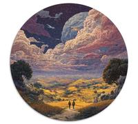 1000 Piece Hiker Jigsaw Puzzles Great Gift for Adults Challenging Games Home Decors Adventure in The Hidden Realm Jigsaw Puzzle for Adults And Kids Age 12 And Up 1000pcs (67.5x67.5cm)