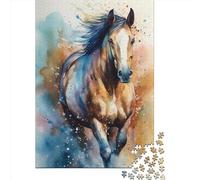 1000 Piece Horse Colorful 2 Jigsaw Puzzles for Adults Puzzles for Adults Puzzles Unique Home Decor And Gifts 1000pcs (75x50cm)