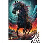 1000 Piece Horse Running Jigsaw Puzzle for Adult Teenagers Jigsaw Puzzle For Family Fun & Game Night 1000pcs (38x26cm)