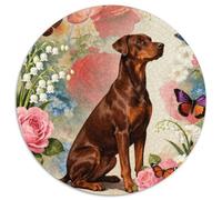 1000 Piece Hound Jigsaw Puzzle for Adults Kids - Family Fun, Educational Toys, Flowers Butterfly Jigsaws, Home Decoration Unique Gift 1000pcs (67.5x67.5cm)