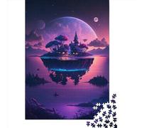 1000 Piece House_in_the_island Puzzles For Adults Wooden Puzzles Brain Teaser Puzzles For Children 1000pcs (75x50cm)