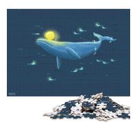 1000 Piece I Love Myself Treebbit Creative Square Jigsaw Puzzles for Adults & Wooden Puzzles Stress Relief Puzzle Games And Unique 1000pcs (75x50cm)