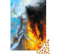 1000 Piece Immortal Creative Square Jigsaw Puzzles for Adults & Wooden Puzzles Educational Toys 1000pcs (75x50cm)