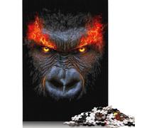1000 Piece Inferno Ape Rage Adult Puzzles Paper Puzzles Educational Stress Relief Toy Puzzle 38x26cm/1000pcs