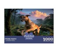 1000 Piece Italian Greyhound Jigsaw Puzzle for Adults - A Mindful Challenge, Family Game, Buttress Roots Moss Puzzle, Home Decoration Birthday Gifts 38x26cm/1000pcs