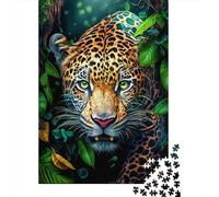 1000 Piece Jaguar 5 Creative Square Jigsaw Puzzles for Adults & Wooden Puzzles Stress Relief Puzzle Games And Unique 1000pcs (75x50cm)