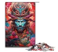 1000 Piece Japanese Sakura Warriors Jigsaw for Kids Paper Puzzles Home Art Decor 1000PCS(38x26cm)