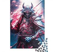 1000 Piece Japanese Samurai Adult Puzzles Wooden Puzzle for Adults Educational Game Challenge Toy 1000pcs (75x50cm)