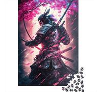 1000 Piece Japanese Samurai Jigsaw Puzzle for Adult Teenagers Christmas Eve Gifts 1000pcs (38x26cm)