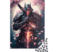 1000 Piece Japanese Samurai Jigsaw Puzzle for Adult Teenagers Christmas Eve Gifts 1000pcs (38x26cm)