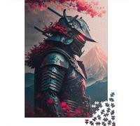 1000 Piece Japanese Samurai Jigsaw Puzzle for Adult Teenagers Wooden Learning Educational Toys 1000pcs (75x50cm)