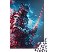 1000 Piece Japanese Samurai Jigsaw Puzzles for Adults Puzzles for Adults Puzzles Unique Home Decor And Gifts 1000pcs (75x50cm)