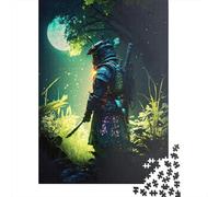 1000 Piece Japanese Samurai Jigsaw Puzzles for Adults Puzzles Learning Educational Toys 1000pcs (38x26cm)