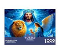 1000 Piece Jesus - Religion Jigsaw Puzzles for Adults Family Challenge Toys Jigsaw Puzzle Home Decors for Family Decorations 38x26cm/1000pcs