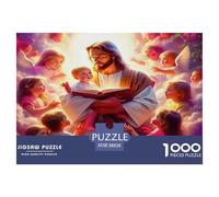 1000 Piece Jesus - Religion Jigsaw Puzzles Great Gift for Adults Educational Games Home Decoration God Jigsaw Puzzle for Adults And Kids 38x26cm/1000pcs
