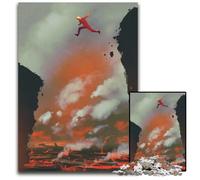 1000 Piece Jigsaw A Leap of Faith_102173b Impossible Jigsaw Puzzles for Adults Family Game Night Fun, DIY Decorative Artwork 1000 PCS