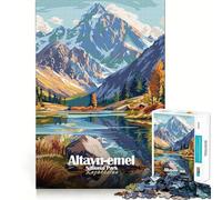 1000 Piece Jigsaw Altyn-Emel National Park Kazakhstan Precise Cut Art Brain Teaser Gift Leisure Time Fun Christmas Wall Art (50x75cm)