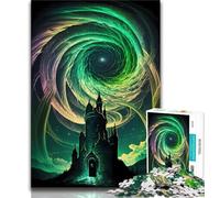 1000 Piece Jigsaw Ancient Cosmos Castle 1000 Piece Jigsaw Puzzles for Adults Gifts,gifts for Friends And Family for for Age 14 (50x75cm)