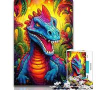 1000 Piece Jigsaw Ancient Dinosaurs Adult Jigsaws 1000 Pieces Difficult,Interesting Stress Reduction Parent-child Interaction 50x75cm