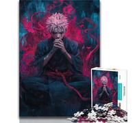 1000 Piece Jigsaw Anime Boy Puzzles 1000 Pieces for Teenagers,Stress Reliever Difficult Challenge Enhance Love between Couples (50x75cm)