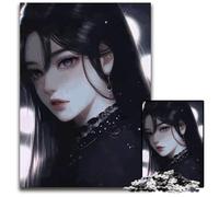 1000 Piece Jigsaw Anime Girl Fantasy Impossible Jigsaw Puzzles for Adults Birthday Gift Idea Challenging Brain Teaser Game 1000 PCS(38x26cm)