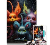 1000 Piece Jigsaw Art Cute Squirrel 1000 Piece Jigsaw Puzzles for Adults,for Is Ideal As A Gift for The Whole Family for And 14 Years Old 26x38cm