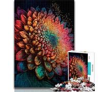1000 Piece Jigsaw Art Flowers 1000 Pieces Jigsaw Puzzles For Teens And Adults,Artistic Wall Decor & Birthday Gift Idea for Friends, Home Office 26x38cm