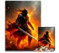 1000 Piece Jigsaw Assassins CreedPaper Jigsaw Puzzles for Adults Brain Teaser & Home Decor Perfect 1000 PCS(38x26cm)