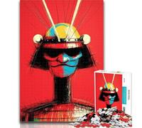 1000 Piece Jigsaw Basquiat-style General Adult Jigsaws 1000 Piece,Toys Educational Games Stress Relieving Artists Collection, Fine Art 26x38cm