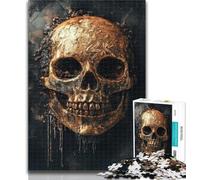 1000 Piece Jigsaw Bitcoin Skeleton Jigsaw Puzzle 1000 Pieces for Teenagers,Educational Toys Is Ideal As A Gift for The Whole Family 50x75cm