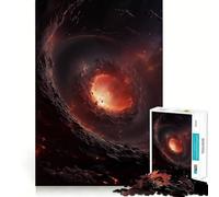 1000 Piece Jigsaw Black Hole Sharp Joint Play, Focus Building Toy, Quiet Play Game, Birthday Fun Play (38x52cm)