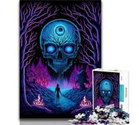 1000 Piece Jigsaw Black Light Inception 1000 Piece Jigsaw Puzzles for Adults & Teens,Educational Stress Relief Toy Great Gifts And Toys (26x38cm)