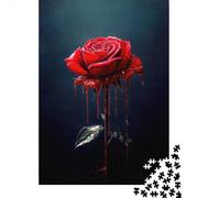 1000 Piece Jigsaw, Bloody Rose, 52x38cm/1000pcs