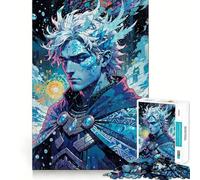 1000 Piece Jigsaw Boreas︰ Frost Prince of The Northern Winds Precise Cut Art Brain Teaser Gift Leisure Time Fun Christmas Wall Art (50x75cm)
