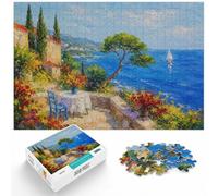 1000 Piece Jigsaw, Bright Sunny Day, Festive Gift, 1000pcs (70x50cm) | Adult jigsaw puzzle with 1000 pieces; fits calm indoor leisure; with a classic format suited to adult puzzlers.