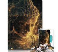 1000 Piece Jigsaw Buddha Statues Jigsaw Puzzles for Adults,is Ideal As A Gift for The Whole Family Suitable for And 14 75x50cm