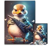 1000 Piece Jigsaw Captain Baby Duck Challenging Puzzles Interactive Family Game, Brain Challenge, Educational Toy 50x75CM/19.68x29.52inch