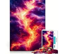 1000 Piece Jigsaw Celestial Firestorm Premium Cut Play Creative Brain Game Peace Fun Time Christmas Wall Art (38x52cm)