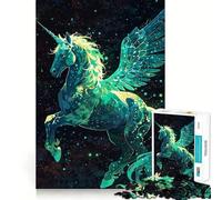 1000 Piece Jigsaw Celestial Unicorn Premium Cut Play Creative Brain Game Peace Fun Time Christmas Wall Art (38x26cm)