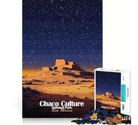 1000 Piece Jigsaw Chaco Culture National Park Smooth Edge Play Creative Game Toy Cozy Time Play Birthday Fun Gift (38x26cm)