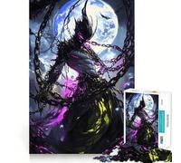 1000 Piece Jigsaw Chained Demon Lord Premium Cut Play Creative Brain Game Peace Fun Time Christmas Wall Art (50x75cm)