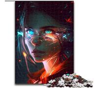 1000 Piece Jigsaw Cold Front Wooden Jigsaw size 50x75cm Brain-Challenging DIY Decorative Game, Family Interactive Toy