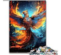 1000 Piece Jigsaw Color Fantasy Phoenix 1000 Piece Jigsaw Puzzle for Birthdays, Holidays, And Home Decor (Size 26x38cm)