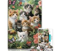 1000 Piece Jigsaw Color Owl 1000 Piece Jigsaw Puzzles for Teenagers Gifts,Enhance Love between Couples for Age 14 26x38cm