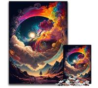 1000 Piece Jigsaw Colorful Planet Exploding Jigsaw Puzzles for Adults for Birthdays, Holidays, Best for Christmas 26X38CM/10.23x14.96inch