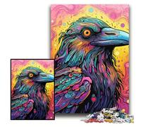 1000 Piece Jigsaw Colorful Purple Duck Puzzles for Adults for Teenagers & Family Fun - DIY Brain Teaser Game Gift Size 26x38cm