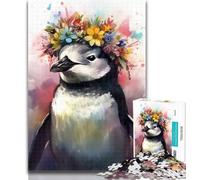 1000 Piece Jigsaw Colourful Polar Bear Baby Jigsaw Puzzles for Teenagers 1000 Pieces,Relax Games Is Ideal As A Gift for The Whole Family 50x75cm