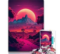1000 Piece Jigsaw Cosmic Dreams Adult Puzzles 1000 Pieces,Toys Educational Games Stress Relieving Wishlist with Santa Claus (26x38cm)